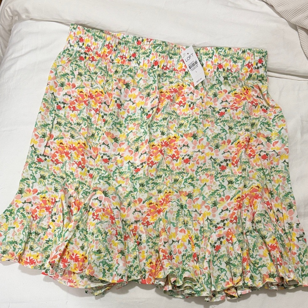 LOFT Floral Print Women's Skirt